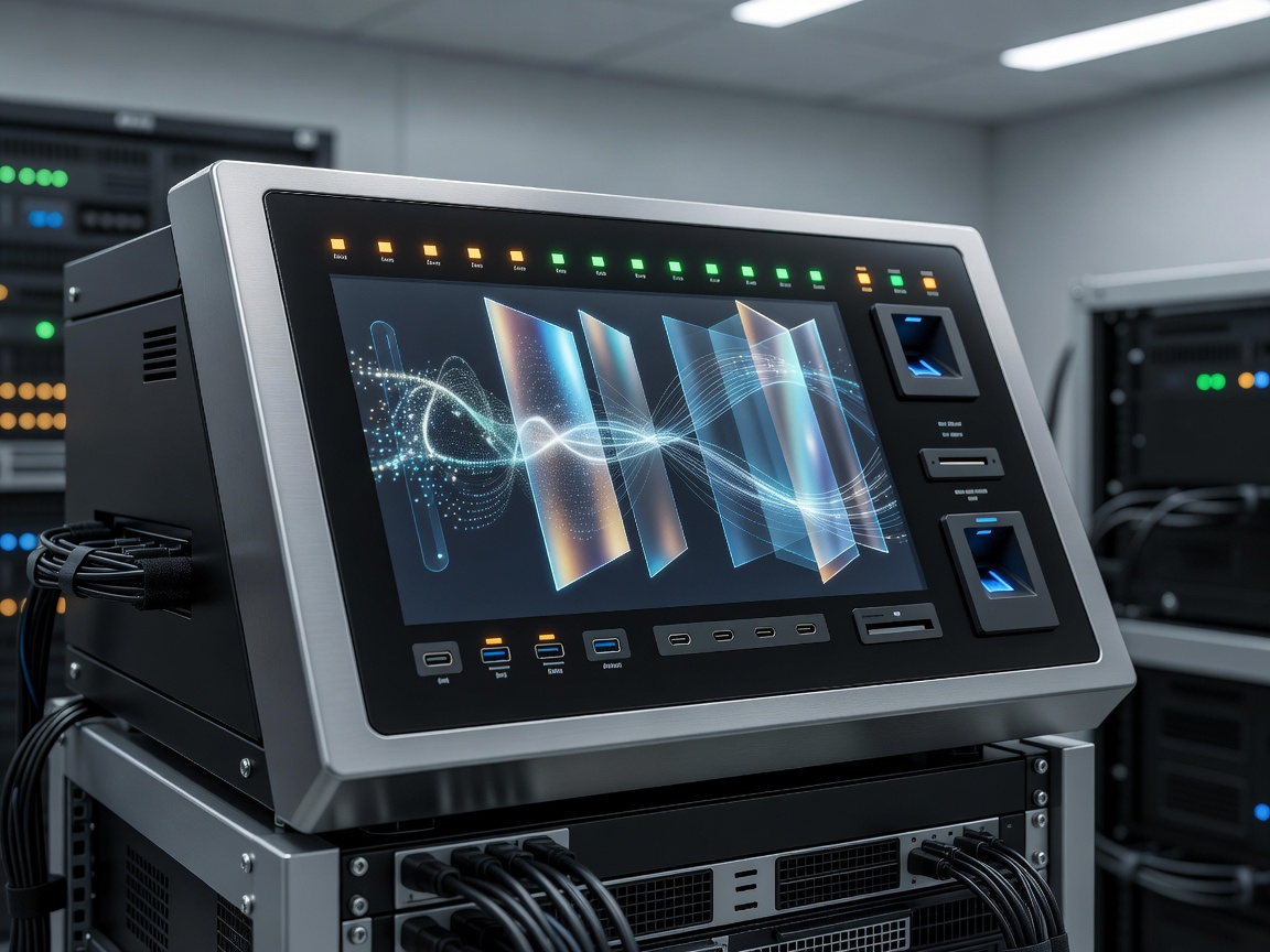 Enterprise cybersecurity hardware terminal with encrypted credentials and privacy protection